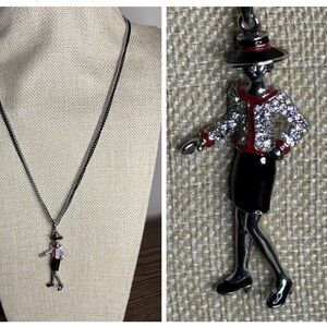 Fashion Lady Doll Pendant Necklace